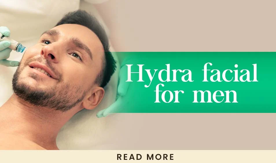 Hydra facials for men