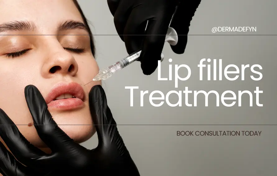 Lip fillers treatment